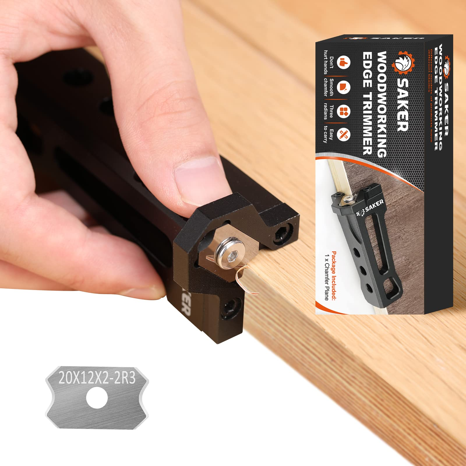 Saker Woodworking Edge Trimmer Professional HighQuality Wood Veneer