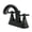 Oil Rubbed Bronze, variant on Kingston Brass KS7615BEX 4 in. Centerset Bathroom Faucet, Oil Rubbed Bronze