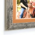 thumbnail image 3 of ArtToFrames 8" x 11" Real Reclaimed Barnwood 2.5 Inch Picture Frame, 8.5x11 inch Brown Wood Poster Frame (WOM-4660), 3 of 8