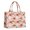 Halloween Cute Icons-1, variant on Large Capacity Tote Bag,Halloween Cute Icons on Pink Pattern Handbag Fashion Luxury Tote Bag,15.7"x13"x 5.1" Inches,Laptop Compatible
