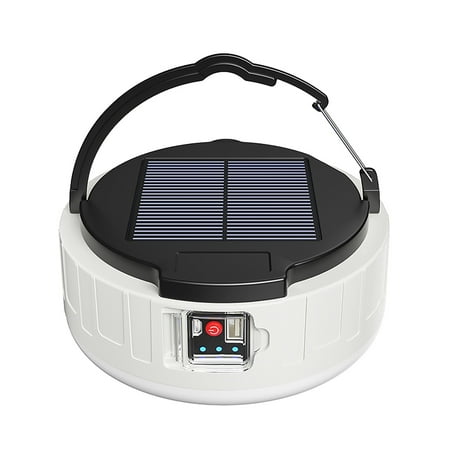 Xboschi LED Camping Rechargeable With Remote Portable Solar Light Bulb Rechargeable Light For Outages Outdoor Hiking Home Flashlights No Batteries
