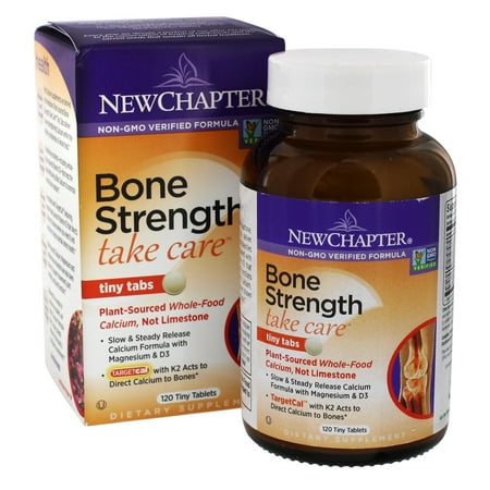 New Chapter - Bone Strength Take Care Tiny Tabs - 120 (Best Food For Bone Strength)