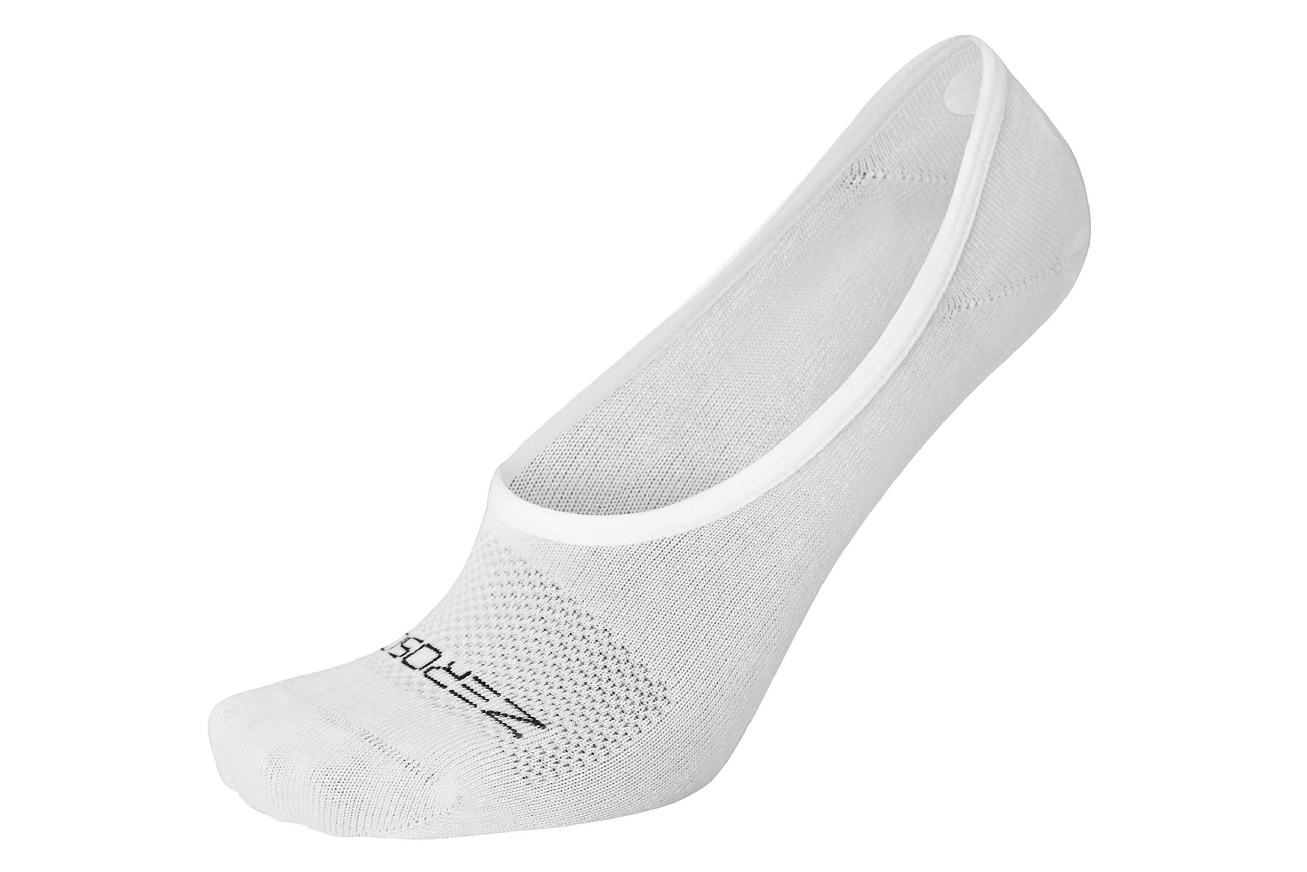 ZeroSock Mens Bamboo Super Low Invisible Socks With Mesh Ventilation