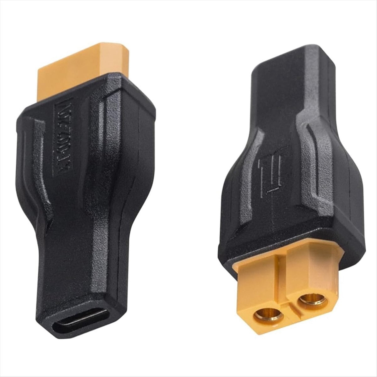 JRLinco Lot de 2 adaptateurs USB C mâle vers Femelle coudés à 90 degrés