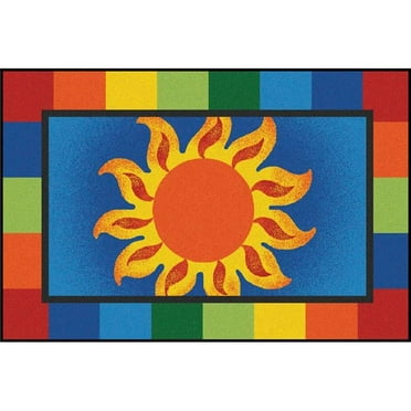 Carpets for Kids® KID$Value Rugs™ Sunny Day Rug, 3' x 4 1/2' , Multicolor