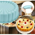 thumbnail image 3 of MOYISHI  Charlotte Cake Pan Silicone, Nonstick, 8 inch Round Cake Molds for Baking, 3 of 7