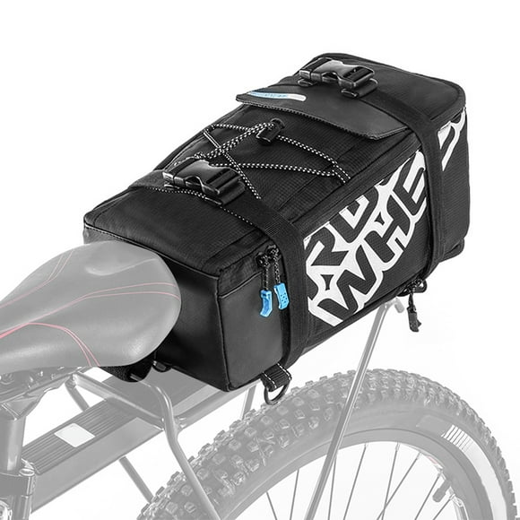Multifunctional Cycling Bicycle Bike Rear Seat Trunk Bag Large Capacity Outdoor Sports Pouch Rack Panniers Shoulder Handbag Reflective Rear Bag MTB Road Bike Bag Waterproof Bicycle Storage