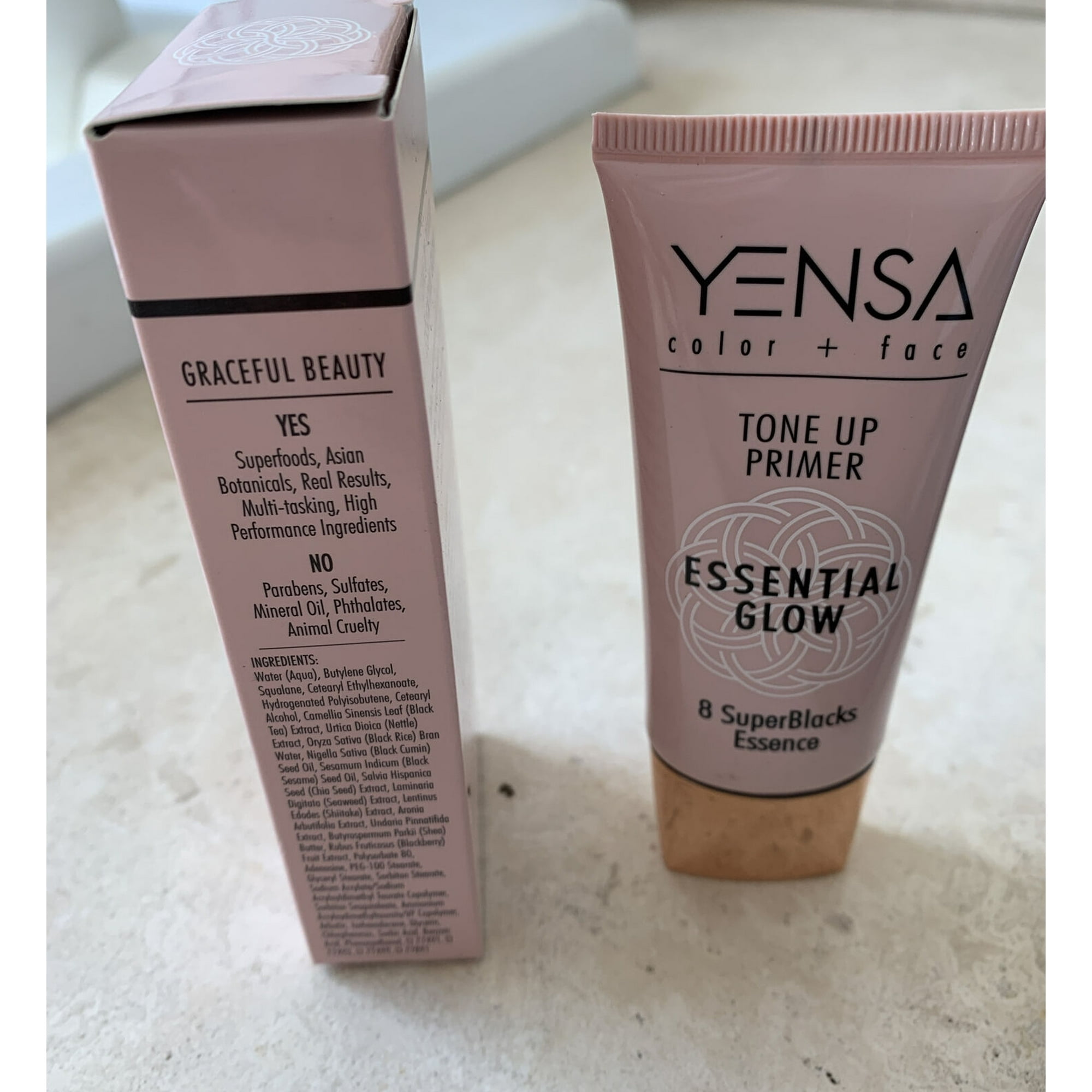 YENSA Essential Glow Primer - Color + Face Tone Up, 1fl oz