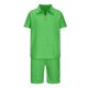 thumbnail image 2 of Mens Manga Larga Casual Color Sólido Cremallera Girar Abajo Conjunto de Cuello, Traje de Mezcla de Algodón de Poliéster para Al Aire Libre, Diario Y Invierno Primavera Desgaste, 2 of 6