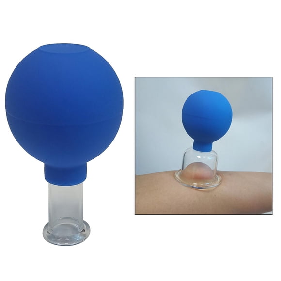 Ventosas de vacío de seguridad Colcomx para Cuerpo Pierna Atrás 0.94 pulgadas 4 piezas Bola de goma ahuecada