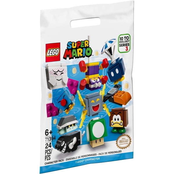 LEGO Super Mario Character Packs Series 3 24 Piece Building Kit LEGO 71394 Ages 6 Walmart