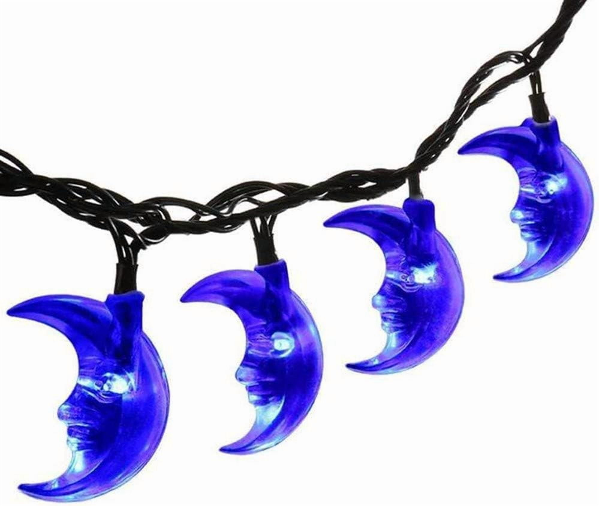 Outdoor Garden Solar String Lights, 6M 30LED Solar Moon Lights Moon Fairy Lights String Lights Waterproof with 8 Mode