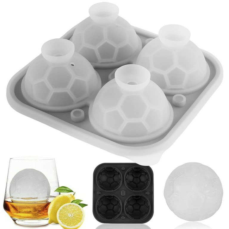 Rose Diamond Shape Ice Ball Maker 5pcs 12 Grid Easy-release Silicone Ice  Trays For Freezer With Lid, Reusable Ice Ball Maker For Whiskey Cocktails  Dr