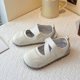 thumbnail image 3 of Zapatos de Vestido para Niños Pequeños Cuero Patente Brillante con Arco de Satén Y Correa de Tobillo de Cristal Correa Elástica Segura para Todo el Día Disponible en Blanco Negro Rojo, 3 of 6