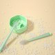 thumbnail image 4 of Tongue Cleaner,tongue coating toothbrush baby soft silicone,toddler toothbrush set tongue cleaner protable,teeth care infant toothbrush with clean cup,deciduous teeth clean nonslip baby Zulema none, 4 of 8