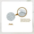 thumbnail image 3 of Round Felt Furniture Pads, 48Pack 0.4" Dia x 0.2" Thick Adhesive Backed Felt Non-slip Anti-scratch Felt Pads Chair Leg Protectors for Protecting Hardwood Floor, Gray, 3 of 7