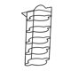 thumbnail image 4 of Estante extensible para encimera, escurreplatos, de metal resistente y multifuncional Negro de 5 capas, 4 of 9