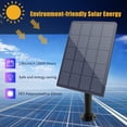 thumbnail image 2 of Bomba de fuente solar de 2,5 W con 4 boquillas para baño de pájaros DIY Leyfeng Fuente del estanque, 2 of 7