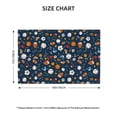 thumbnail image 4 of Placemats Set Of 4 / 6, Baseball Football Placemats For Dining Table Indoor/Outdoors Heat Resistant Washable Placemats 18" X 12", 4 of 8