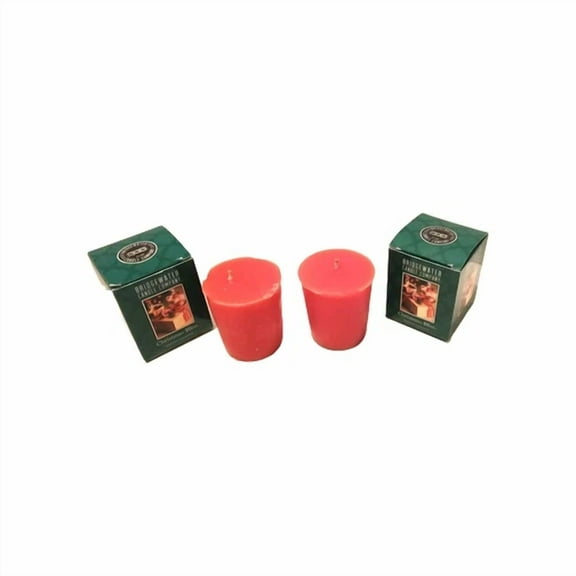 Bridgewater Christmas Bliss Holiday Scented Votives Lot 2 Candle Cube New