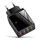 thumbnail image 4 of Cargador de teléfono móvil de color 4USB 5V3A Regulaciones europeas Regulaciones de EE. UU. Regulaciones del Reino Unido Multipuerto inteligente 4 puertos Cabeza, 4 of 5