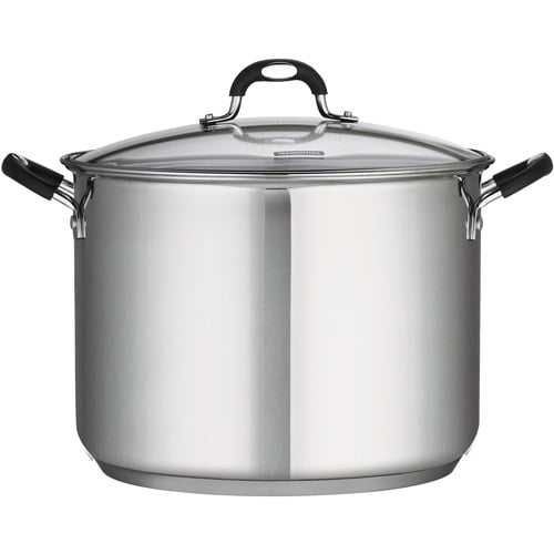Tramontina Gourmet Stainless Steel Covered Stock Pot, 16-Quart