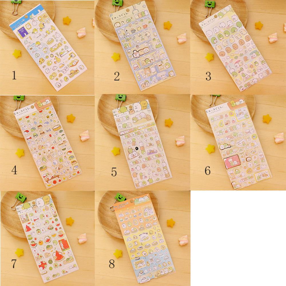 cute korean style rabbit stickers pvc sticker for diy scrapbooking