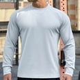 thumbnail image 2 of GuangCheng Mens Crewneck Pullover Sweaters Waffle Textured Knitted Tops Casual Loose Fit BLouses, 2 of 3
