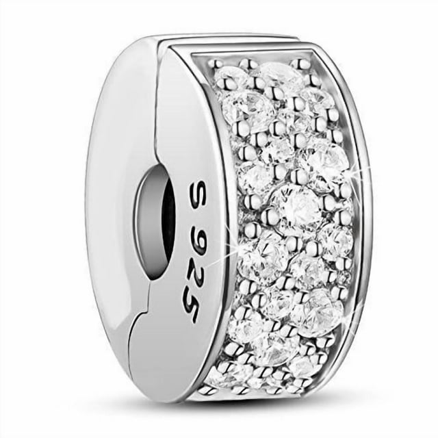 CLIP CIRCONIAS CRISTAL