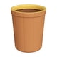 thumbnail image 2 of Ganfancp Plain Presión Anillo Papelera Imitación Cuero Dormitorio y Baño Gran Capacidad Abierto Descubierto Cocina Papelera Oficina Comercial Wasteba Ofertas Del Día 1X Cubo de Basura, 2 of 6