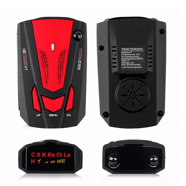 V7 Radar electrónico para perros con alerta temprana, velocímetro móvil, suministros para automóviles, piezas de automóvil