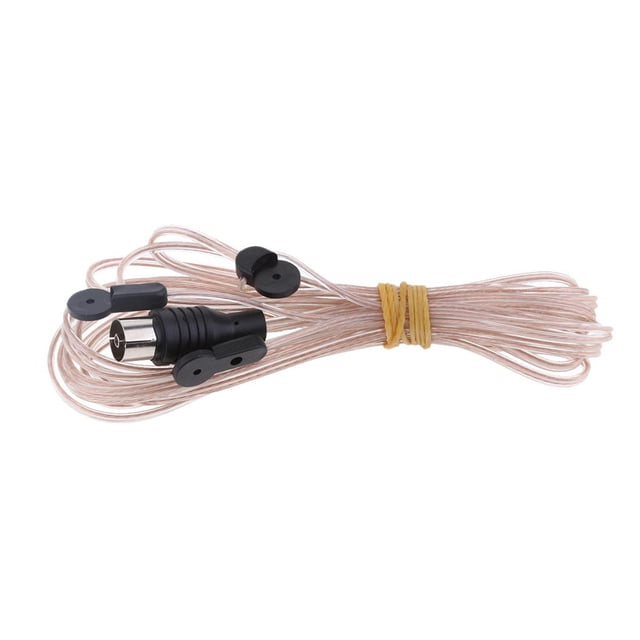 Antena Interior Soledad conector hembra de Cobre 75 Ohmios para Receptor FM
