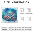 thumbnail image 5 of GOSMITH  Stony Corals Throw Pillow Cover Watercolor Cute Sea Aquatic Colored Life Pillow Case Square Cushion Decorative for Couch Bed Home, 5 of 5