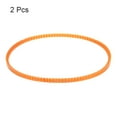 thumbnail image 3 of Uxcell 2pcs MB Series Standard Sewing Machine Belts MB450 Motor Triangle V-Belt with Single Tooth, 3 of 6