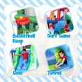 thumbnail image 6 of Action Air Bounce House, Inflatable Bouncer with 30 Pit Ball, Bouncy Castle with Blower for Kids 3-10 Years, 6 of 6