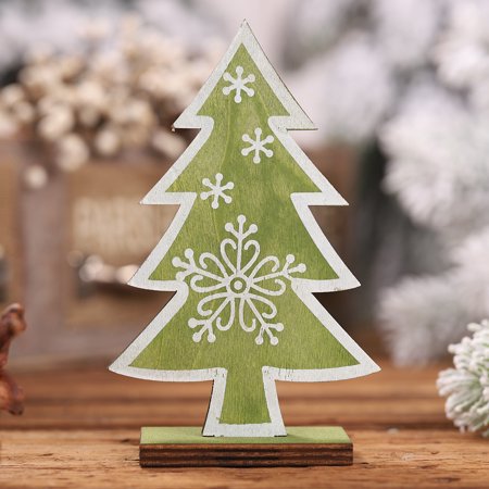 Follure Printed Christmas Tree Christmas Party With Decorative