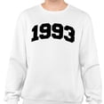 thumbnail image 2 of 1993 College Style Sweatshirt Unisex 2X-Large White, 2 of 5