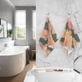 thumbnail image 5 of Coolnut Leaves Mushrooms Hand Towels 2 PCS, Cotton Bath Towel for Drying Face Hands Body Decorative Water Absorbent Lightweight Towels for Bathroom Ktichen Travel Gym, 16"x28", 5 of 6