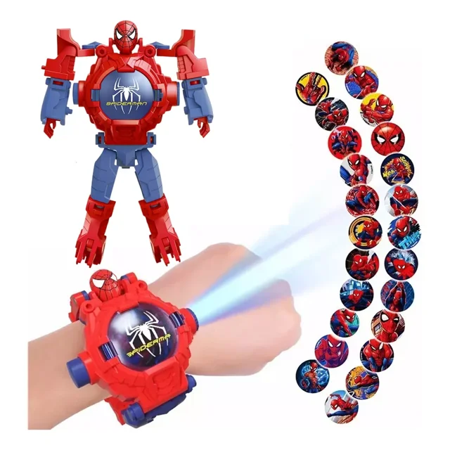 Reloj Digital Armable Para Niños Con Proyector De Luz