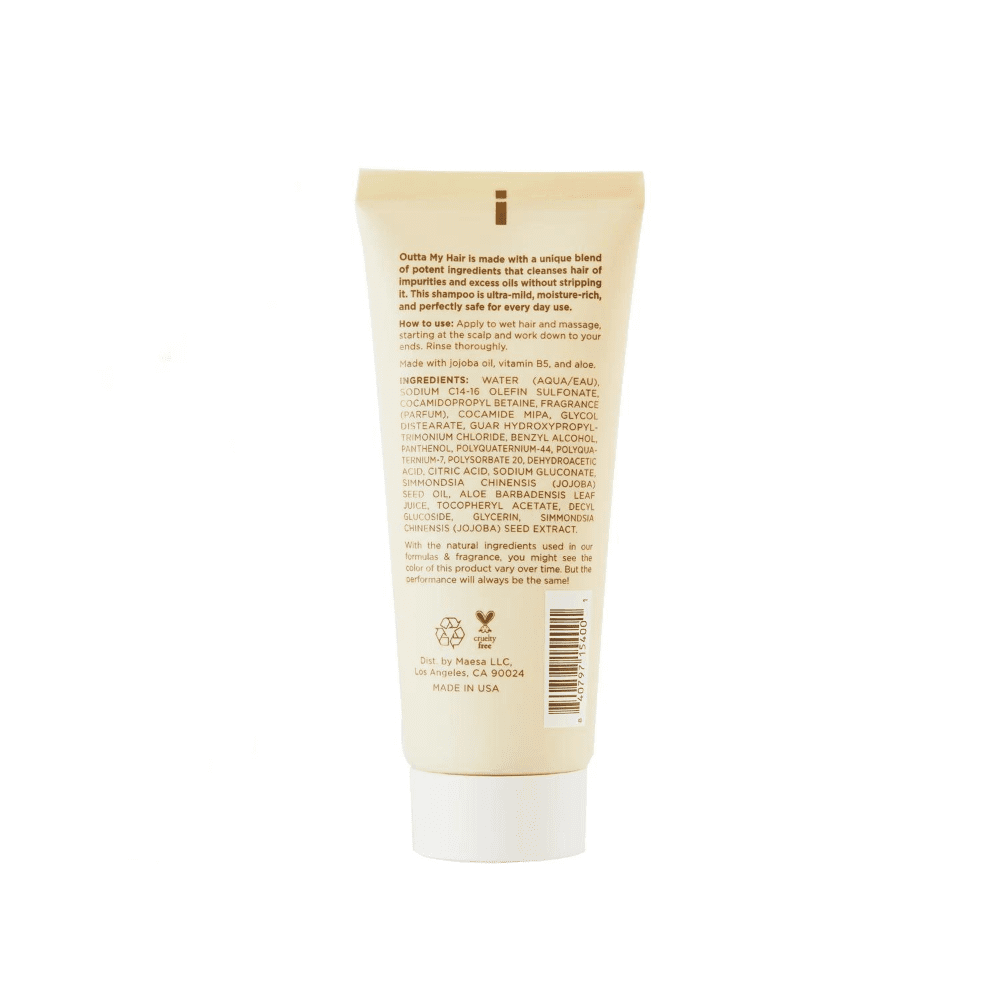 Hairitage Trial & Travel Outta My Hair Shampoo + Conditioner Pack, 2 oz