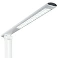 thumbnail image 4 of OttLite Emerge Modern Adjustable Lamp LED Sanitizing Desk Lamp with USB Charging, Polished White, Touch Activated, Flexible Neck, Modern Light for Reading, Crafting & Office Desktop, 4 of 8