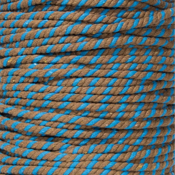 Super Soft 3 Strand Twisted Cotton Rope - Multiple Colors to Choose from in Various Diameters and Lengths
