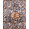 thumbnail image 1 of Ahgly Company Tapis d'Intérieur Rectangulaires Abstraits Rose Pourpre, Tapis de Zone Abstraits, 4 Pieds x 6 Pieds, 1 of 6