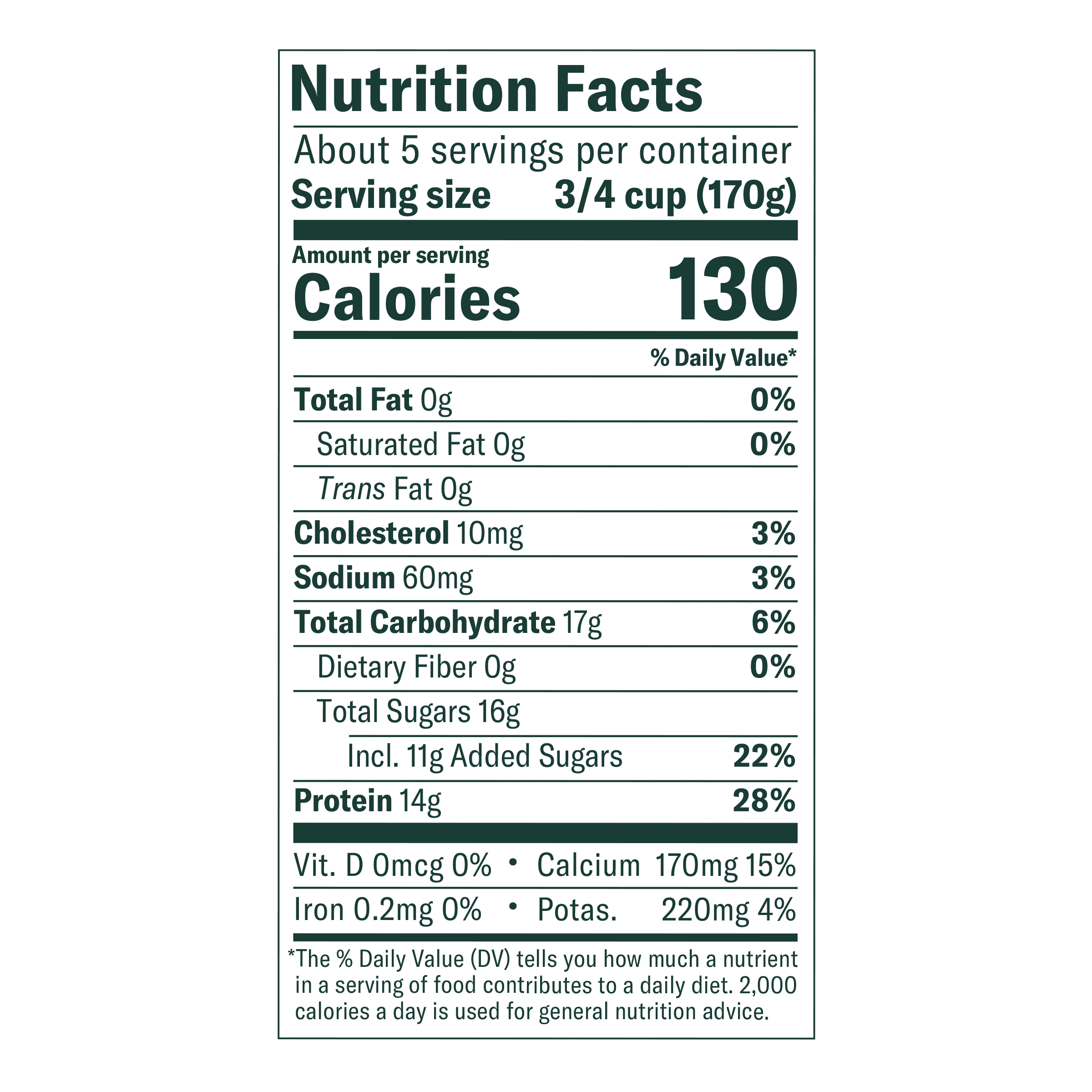 Chobani Non-Fat Greek Yogurt Vanilla 32 oz. Tub