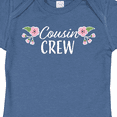 thumbnail image 4 of Inktastic Cousin Crew with Flowers Girls Baby Bodysuit, 4 of 5