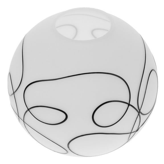 FRCOLOR Glass Lamp Shade Ceiling Light Lamp Shade Pendant Light Lamp Cover Glass Lampshade