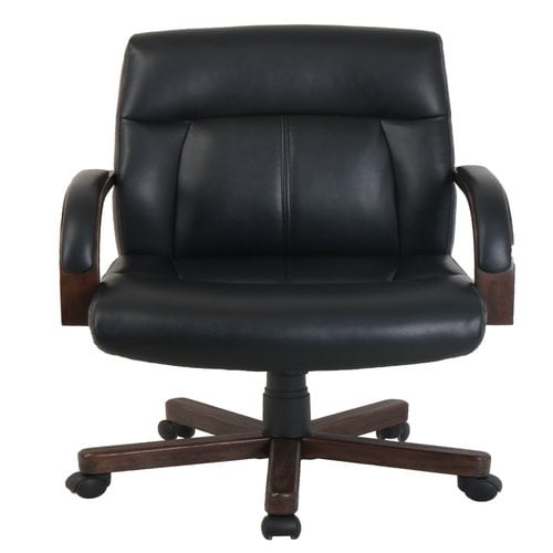 Red Barrel Studio Haugen Leather Office Chair