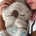 thumbnail image 4 of Oso Koala Calmante QUANZHOUTIANDI peluche portátil con Luces Musicales y Movimientos Respiratorios, 4 of 5
