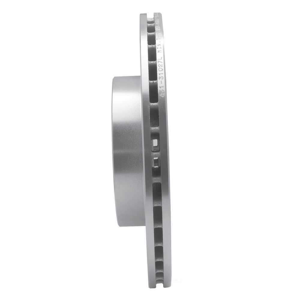 Dynamic Friction Company 631-31027L DFC Brake Rotor - Drilled And Slotted - Silver