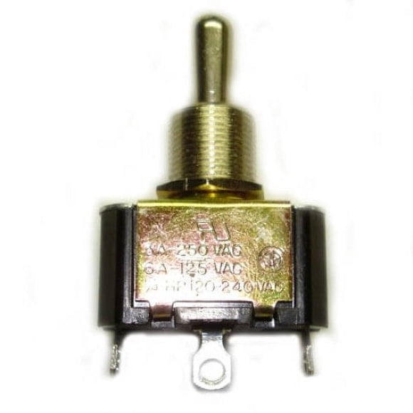 2FB63-68 - TOGGLE SWITCH 1P2T 6A ON-OFF-ON 125VAC TH SOL 12MM HOLE